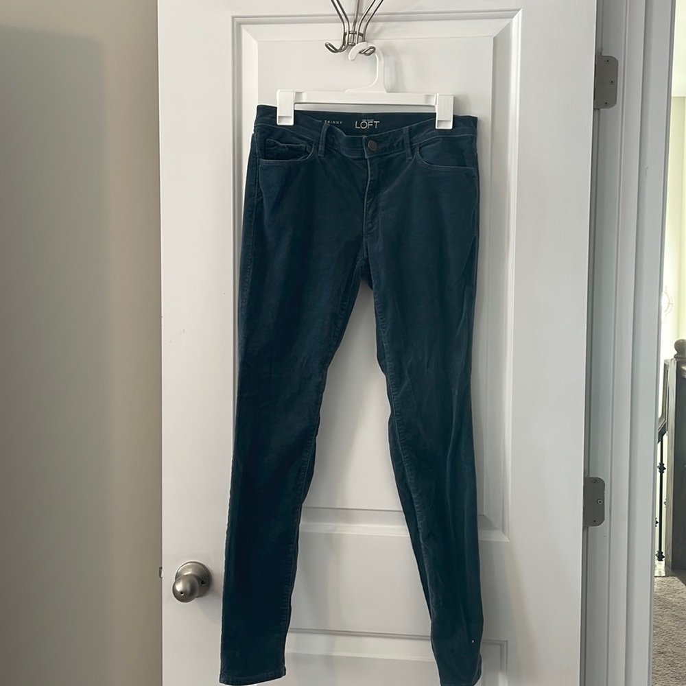 Ann Taylor Loft skinny corduroy pants